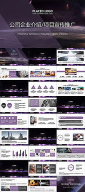 品牌引領未來 企業科技創新與商務推廣PPT模板精選